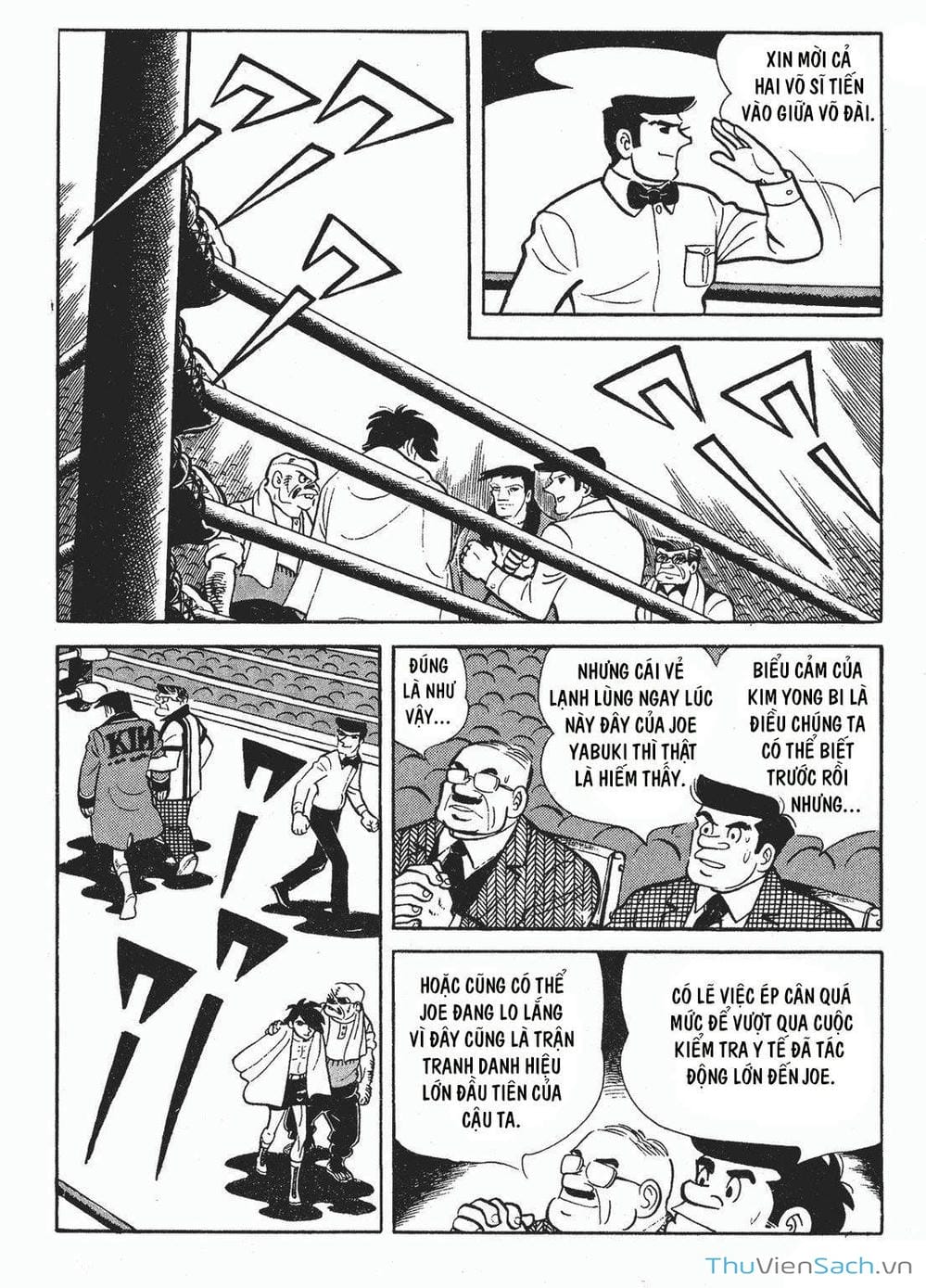 Truyện Tranh Thiết Quyền Lãng Tử - Ashita No Joe trang 5