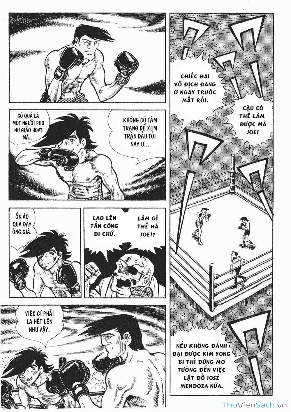 Truyện Tranh Thiết Quyền Lãng Tử - Ashita No Joe trang 5