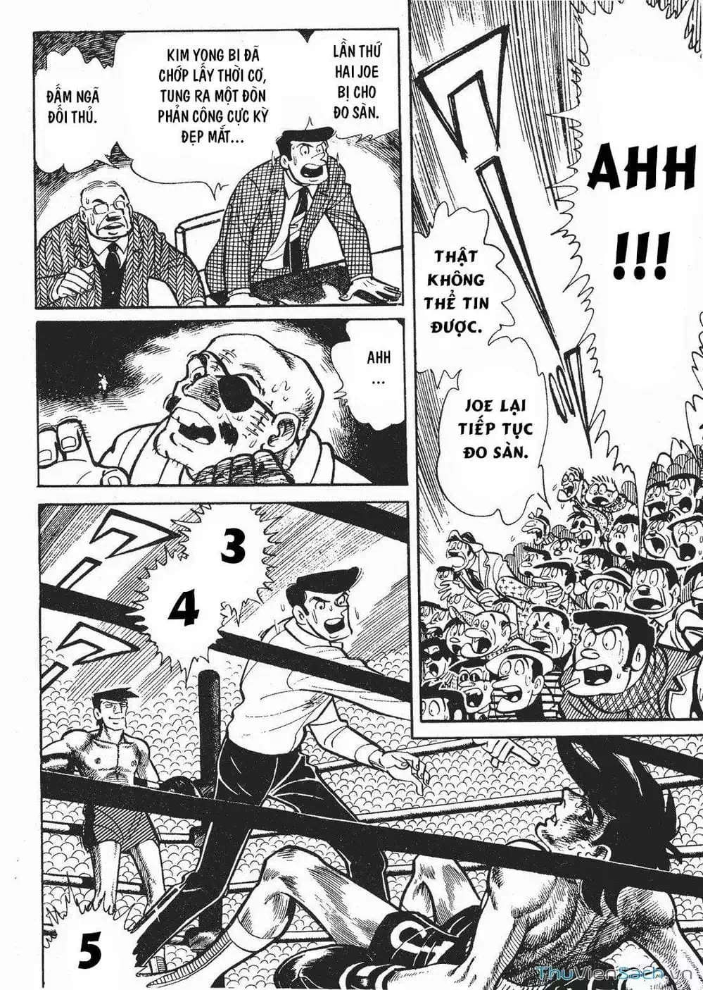 Truyện Tranh Thiết Quyền Lãng Tử - Ashita No Joe trang 5