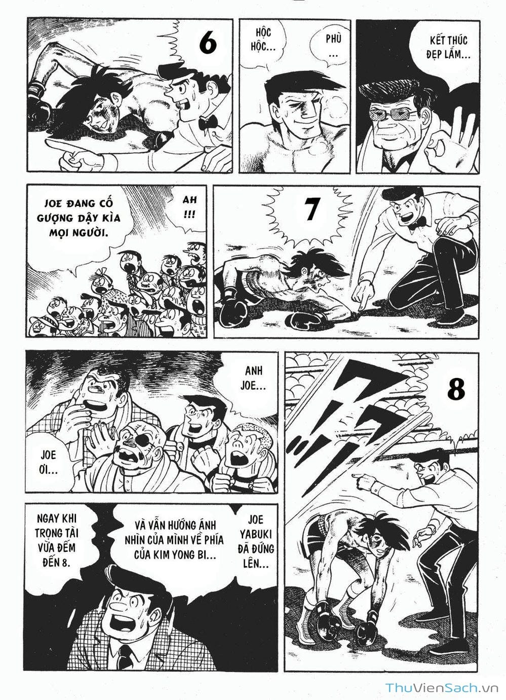 Truyện Tranh Thiết Quyền Lãng Tử - Ashita No Joe trang 5