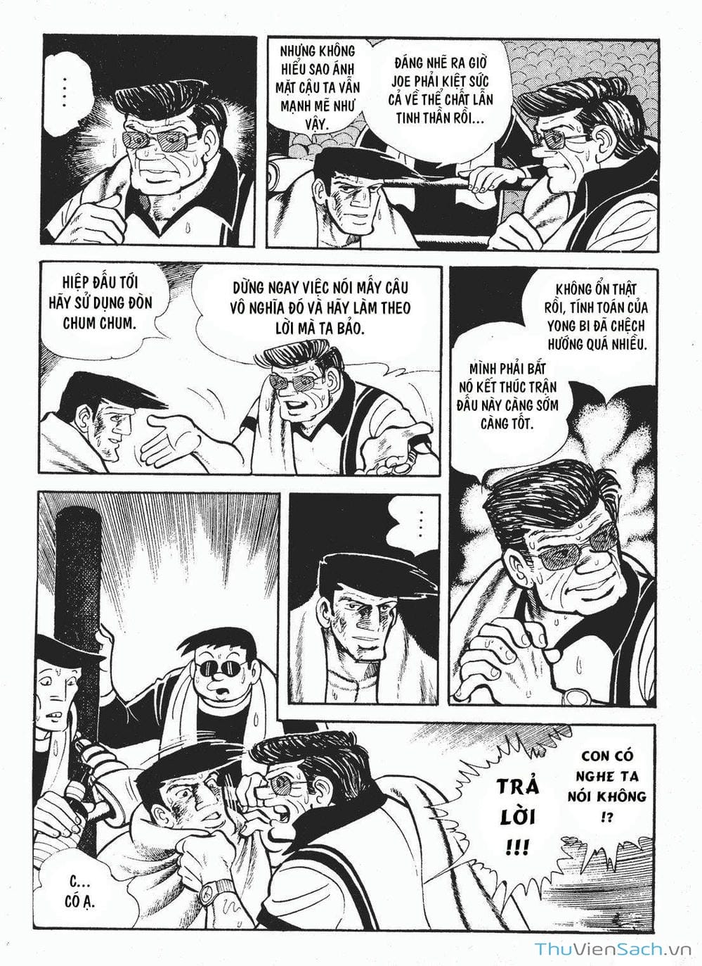 Truyện Tranh Thiết Quyền Lãng Tử - Ashita No Joe trang 5