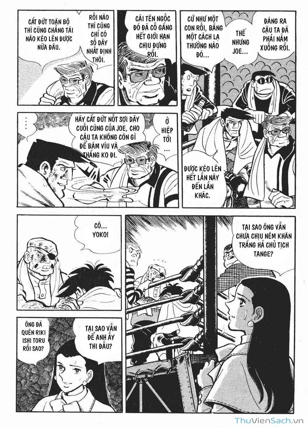 Truyện Tranh Thiết Quyền Lãng Tử - Ashita No Joe trang 5