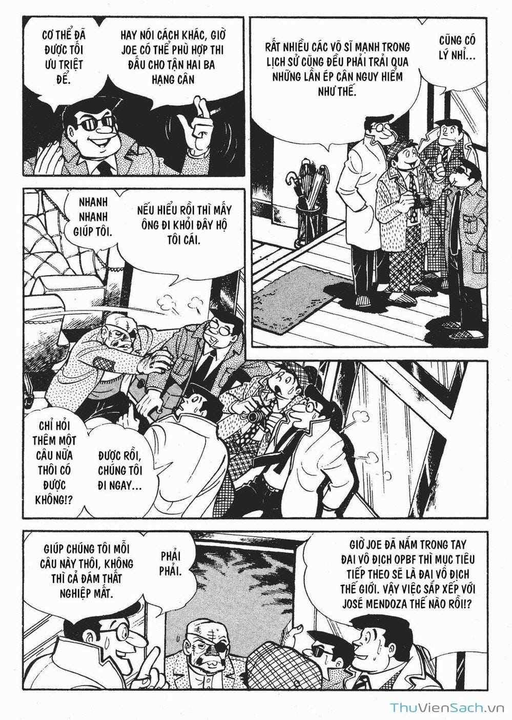 Truyện Tranh Thiết Quyền Lãng Tử - Ashita No Joe trang 5