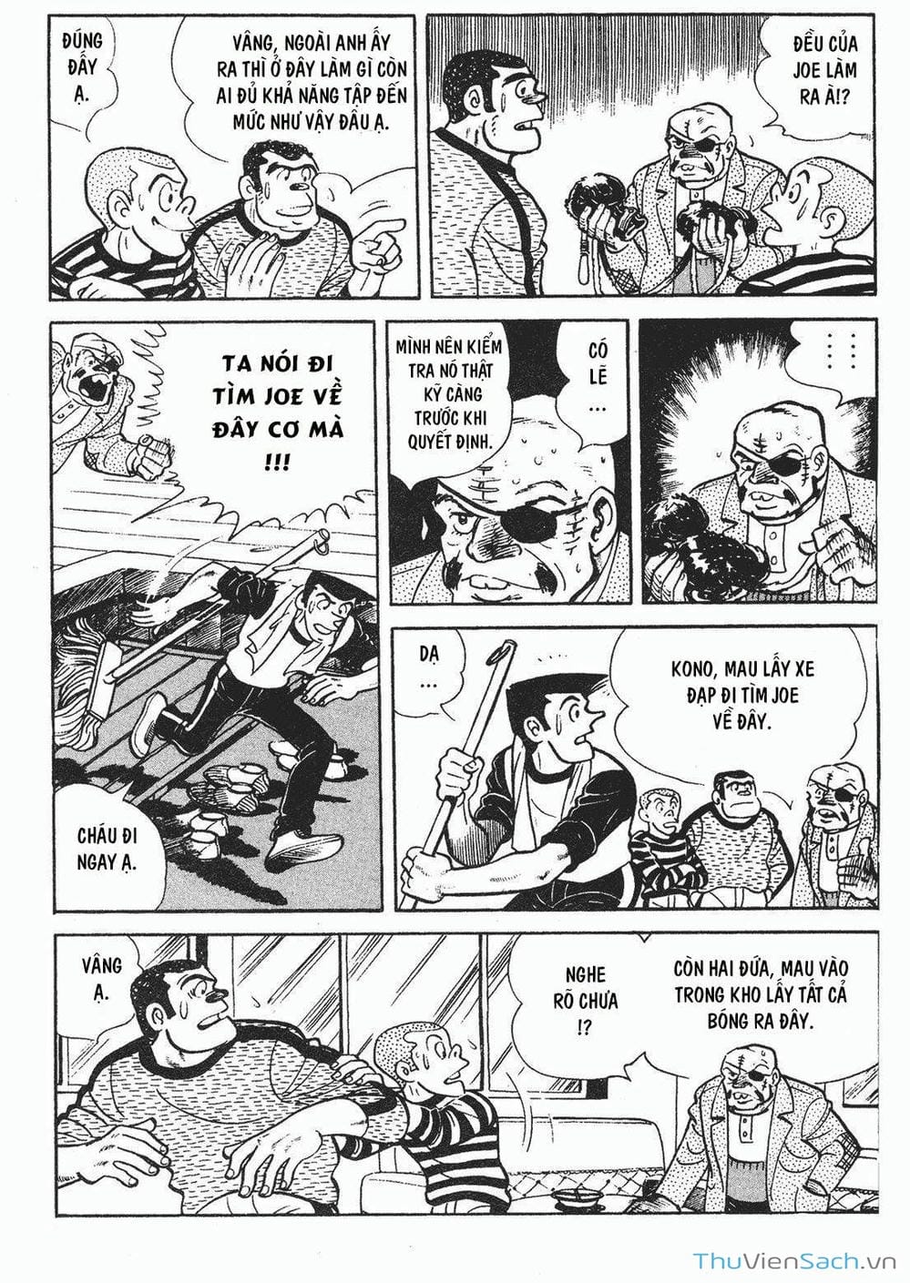 Truyện Tranh Thiết Quyền Lãng Tử - Ashita No Joe trang 5