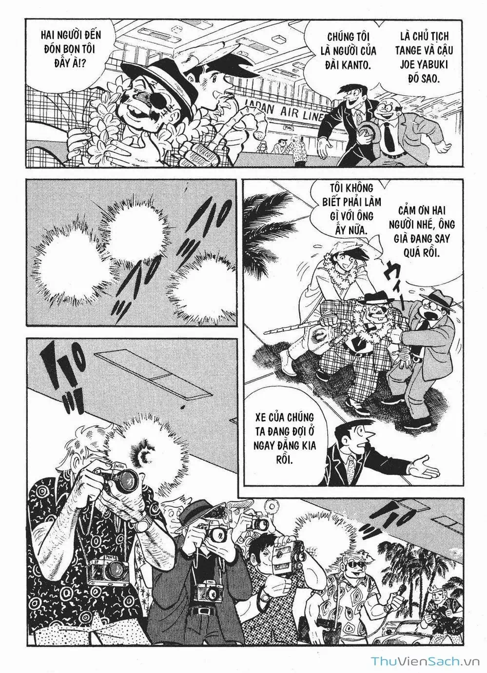 Truyện Tranh Thiết Quyền Lãng Tử - Ashita No Joe trang 5