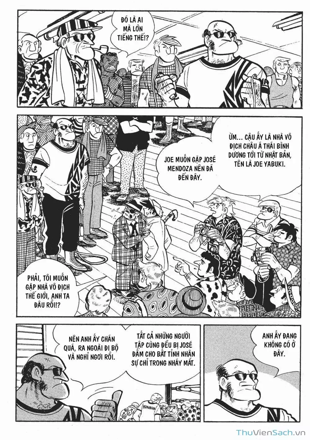 Truyện Tranh Thiết Quyền Lãng Tử - Ashita No Joe trang 5