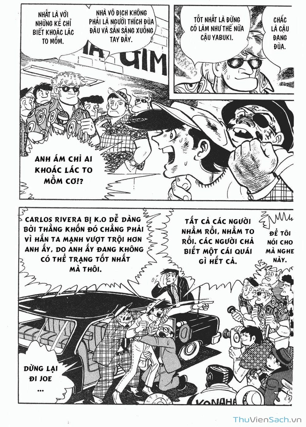 Truyện Tranh Thiết Quyền Lãng Tử - Ashita No Joe trang 5