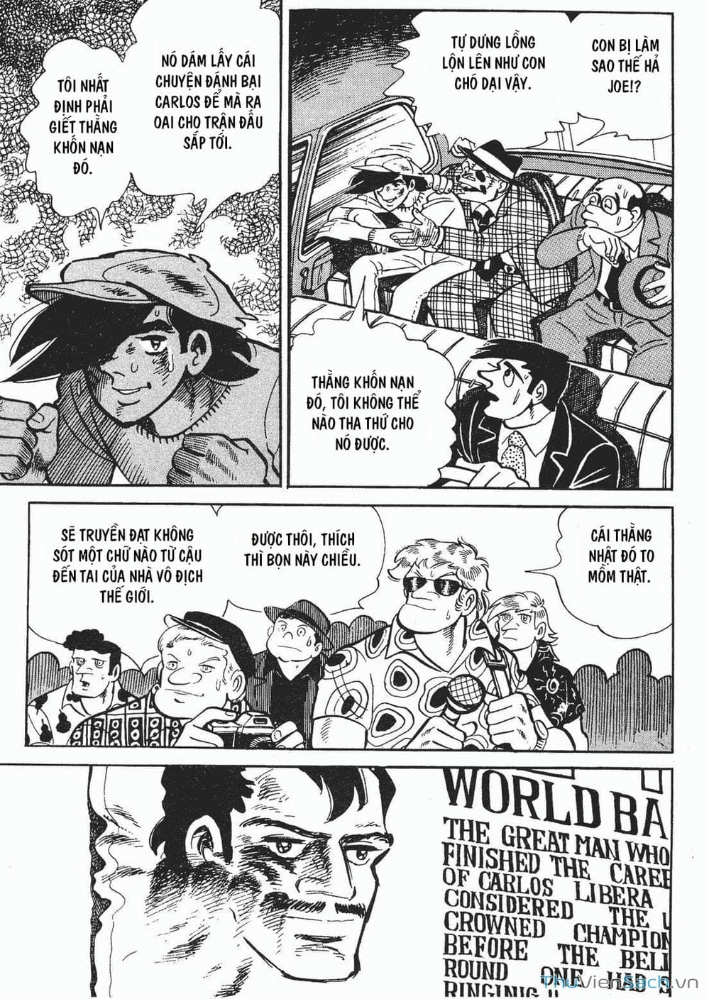 Truyện Tranh Thiết Quyền Lãng Tử - Ashita No Joe trang 5