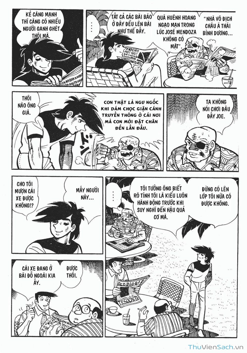 Truyện Tranh Thiết Quyền Lãng Tử - Ashita No Joe trang 5