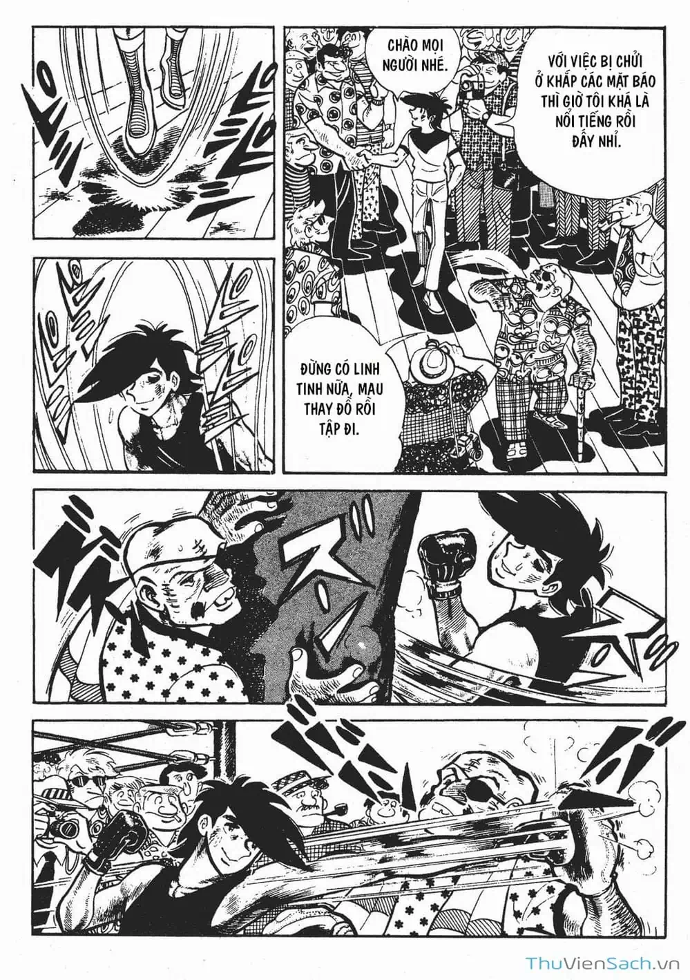 Truyện Tranh Thiết Quyền Lãng Tử - Ashita No Joe trang 5