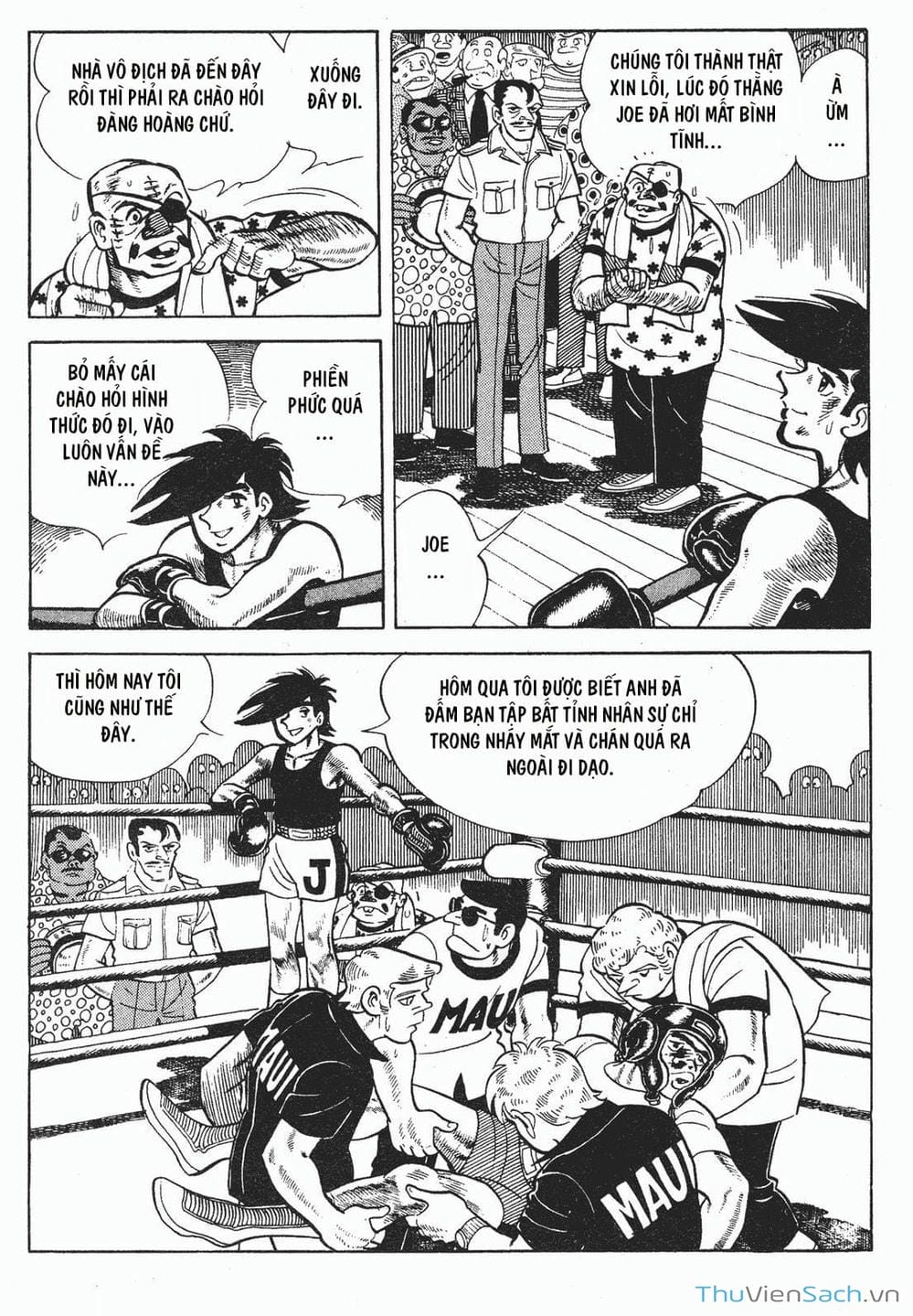 Truyện Tranh Thiết Quyền Lãng Tử - Ashita No Joe trang 5