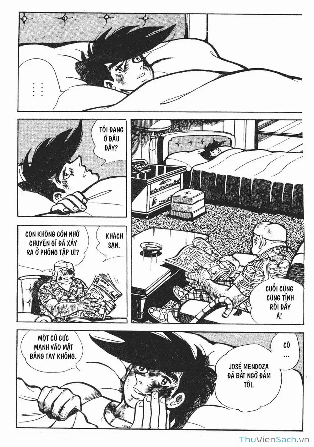 Truyện Tranh Thiết Quyền Lãng Tử - Ashita No Joe trang 5