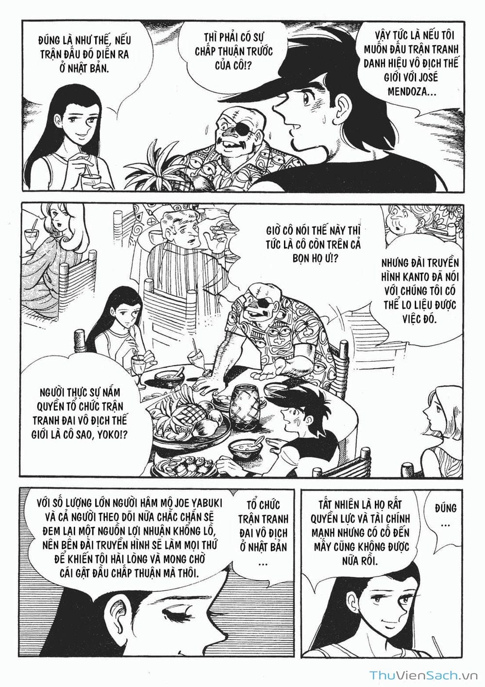 Truyện Tranh Thiết Quyền Lãng Tử - Ashita No Joe trang 5