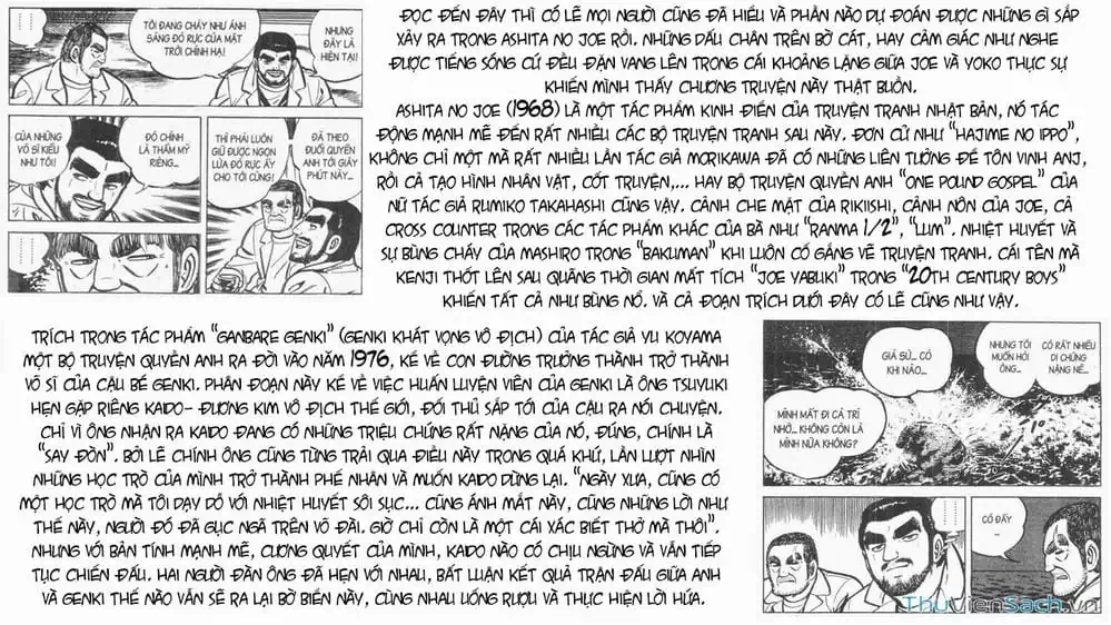 Truyện Tranh Thiết Quyền Lãng Tử - Ashita No Joe trang 5