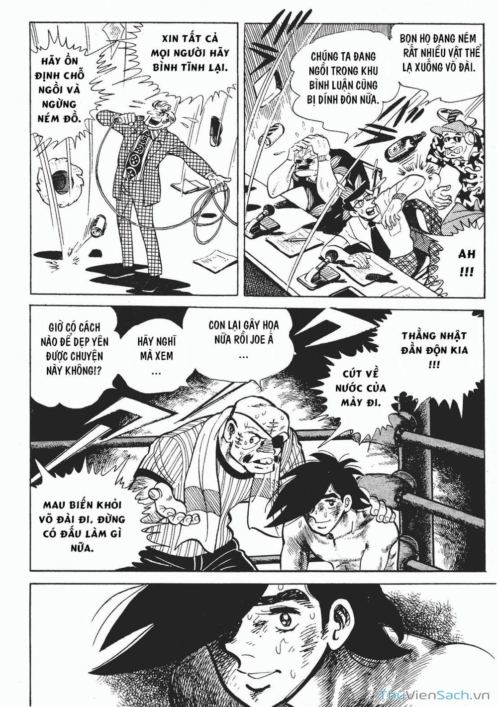 Truyện Tranh Thiết Quyền Lãng Tử - Ashita No Joe trang 5