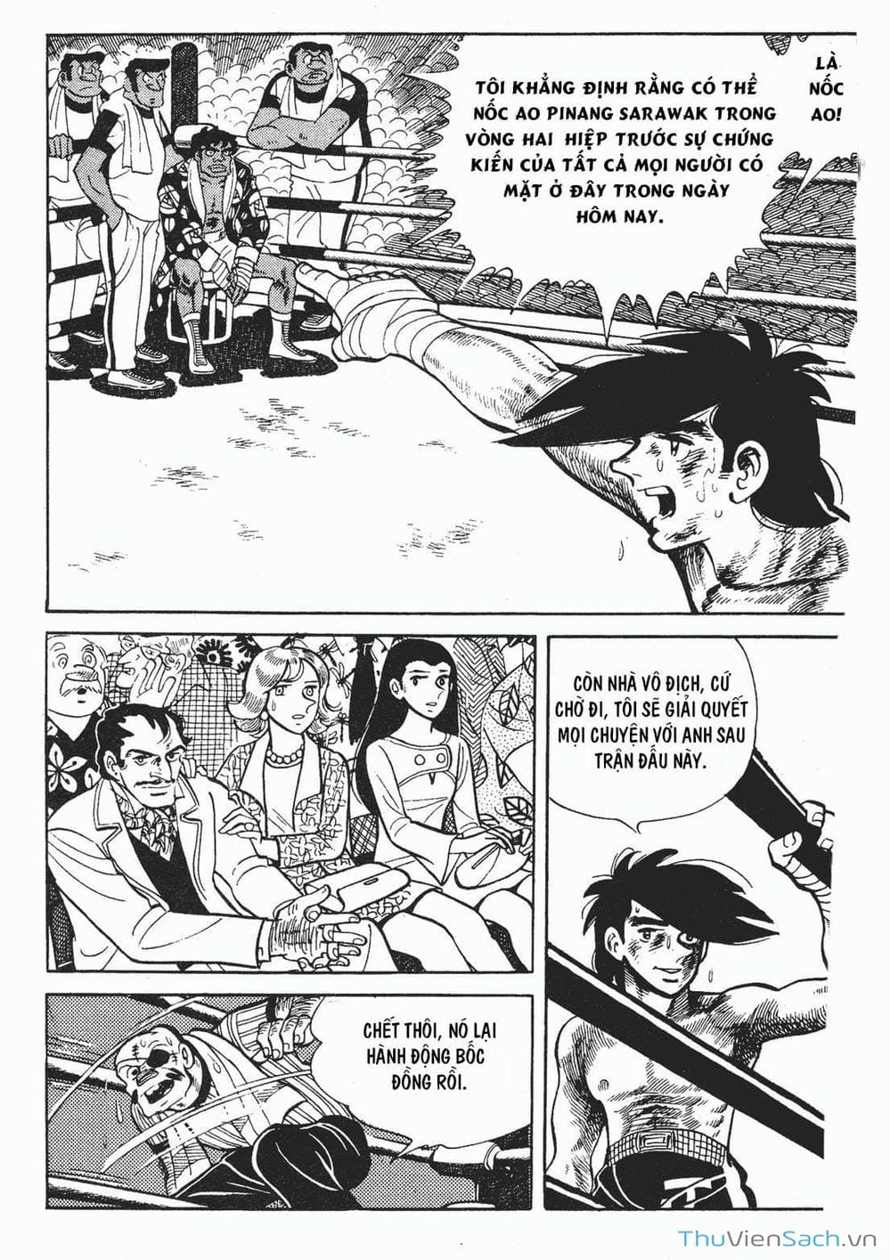 Truyện Tranh Thiết Quyền Lãng Tử - Ashita No Joe trang 3686