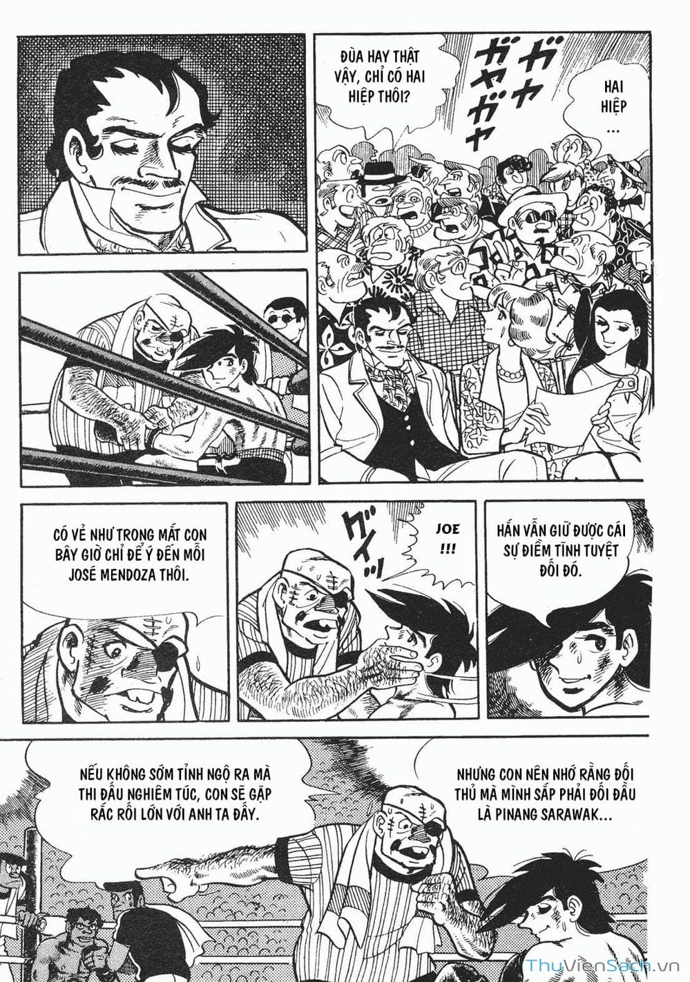 Truyện Tranh Thiết Quyền Lãng Tử - Ashita No Joe trang 3688