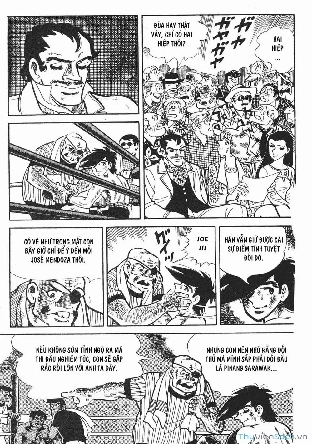 Truyện Tranh Thiết Quyền Lãng Tử - Ashita No Joe trang 5