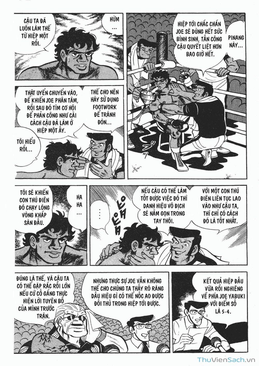 Truyện Tranh Thiết Quyền Lãng Tử - Ashita No Joe trang 5