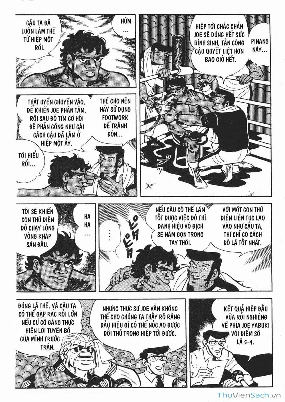 Truyện Tranh Thiết Quyền Lãng Tử - Ashita No Joe trang 5