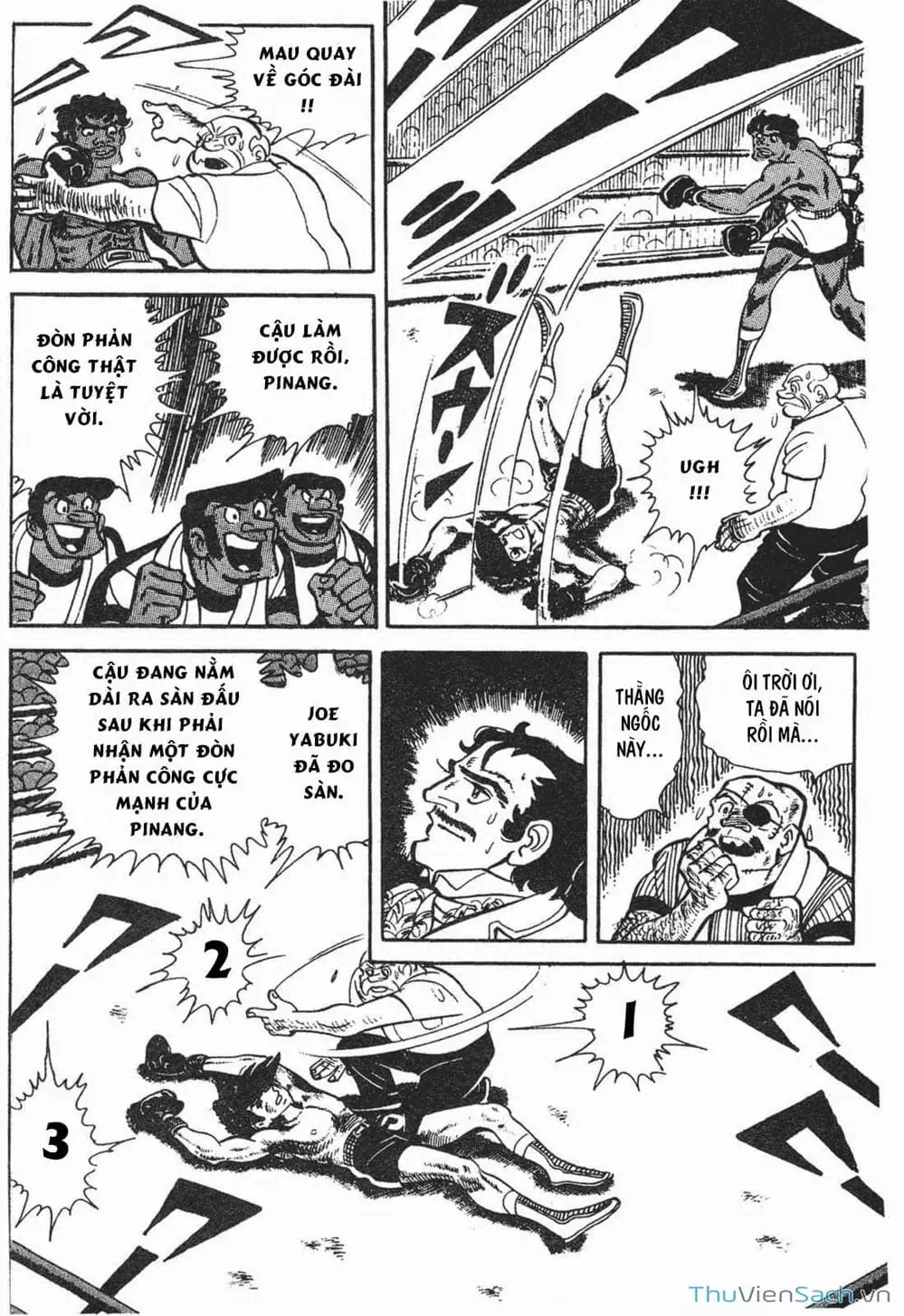 Truyện Tranh Thiết Quyền Lãng Tử - Ashita No Joe trang 5