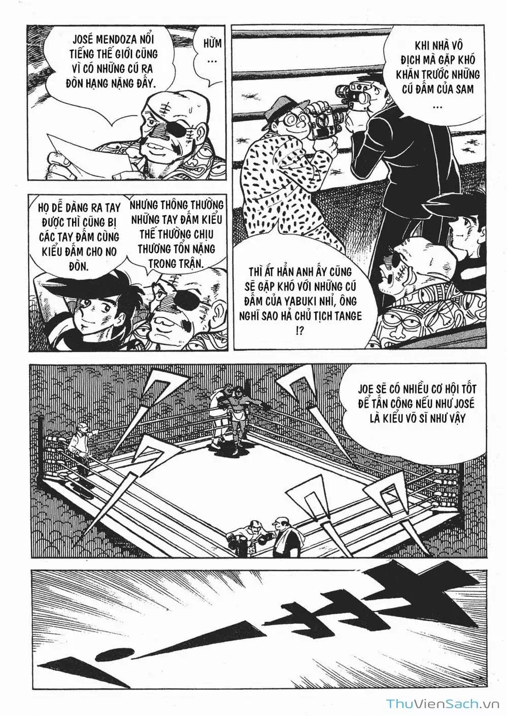 Truyện Tranh Thiết Quyền Lãng Tử - Ashita No Joe trang 5