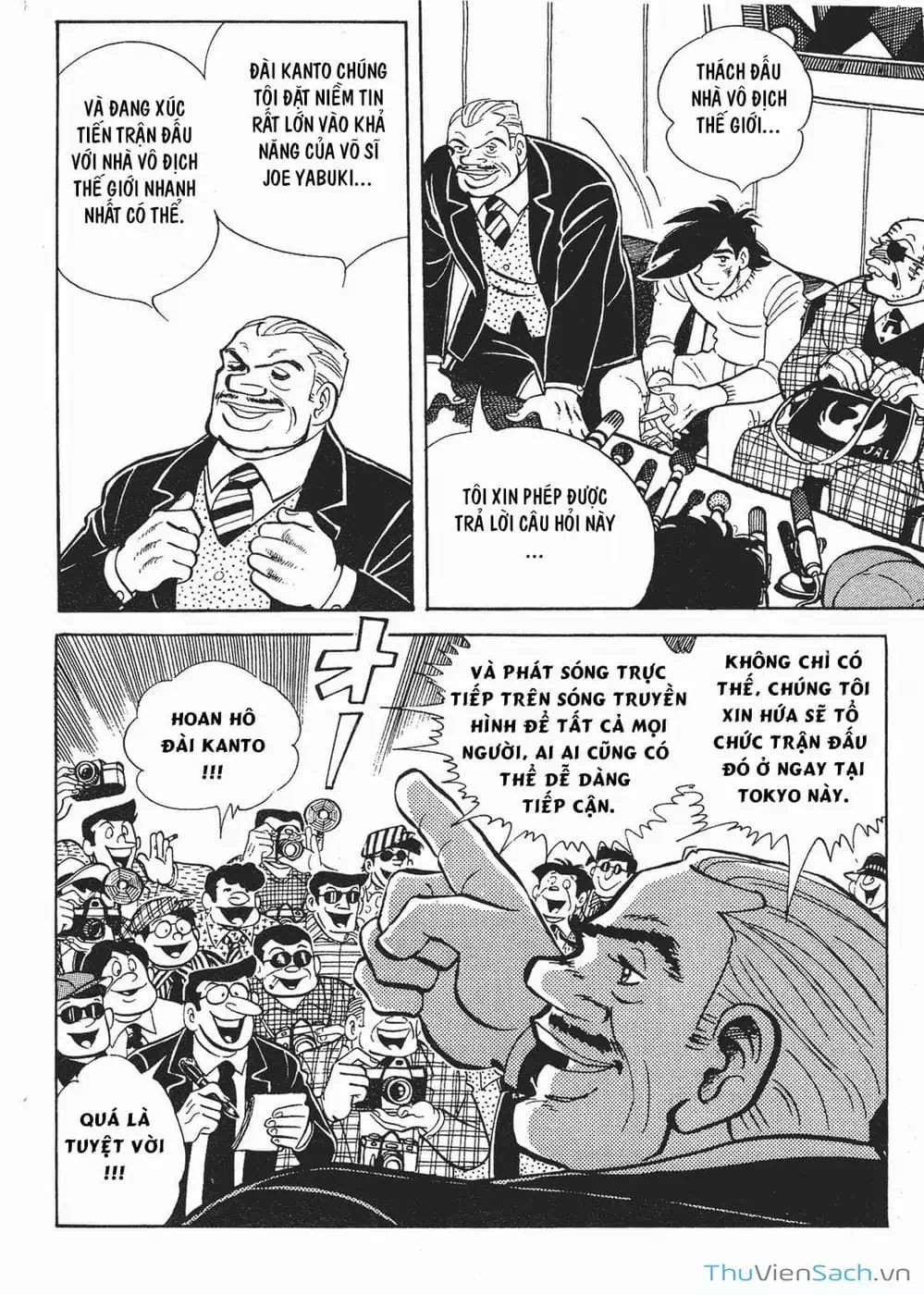 Truyện Tranh Thiết Quyền Lãng Tử - Ashita No Joe trang 5