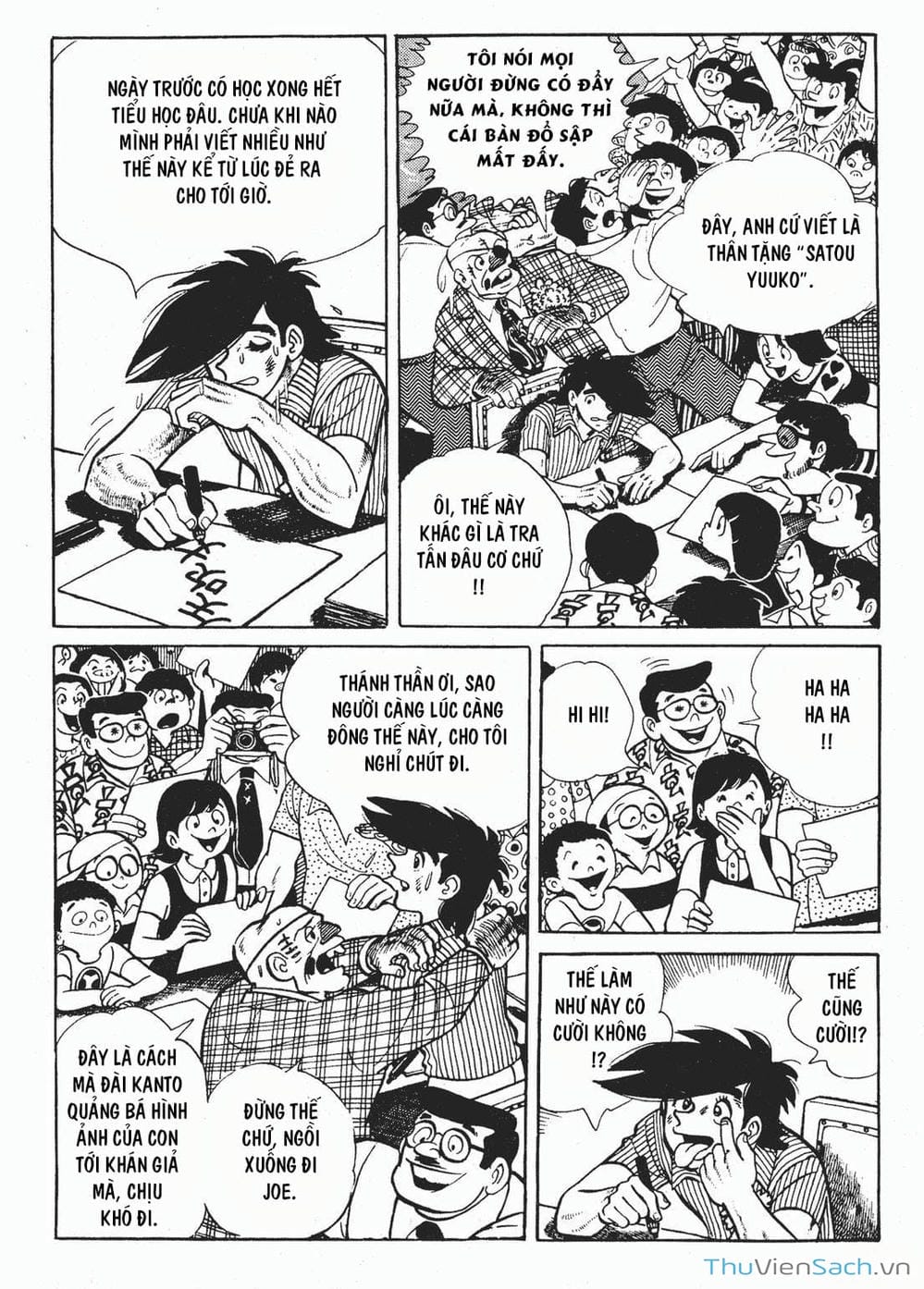 Truyện Tranh Thiết Quyền Lãng Tử - Ashita No Joe trang 5