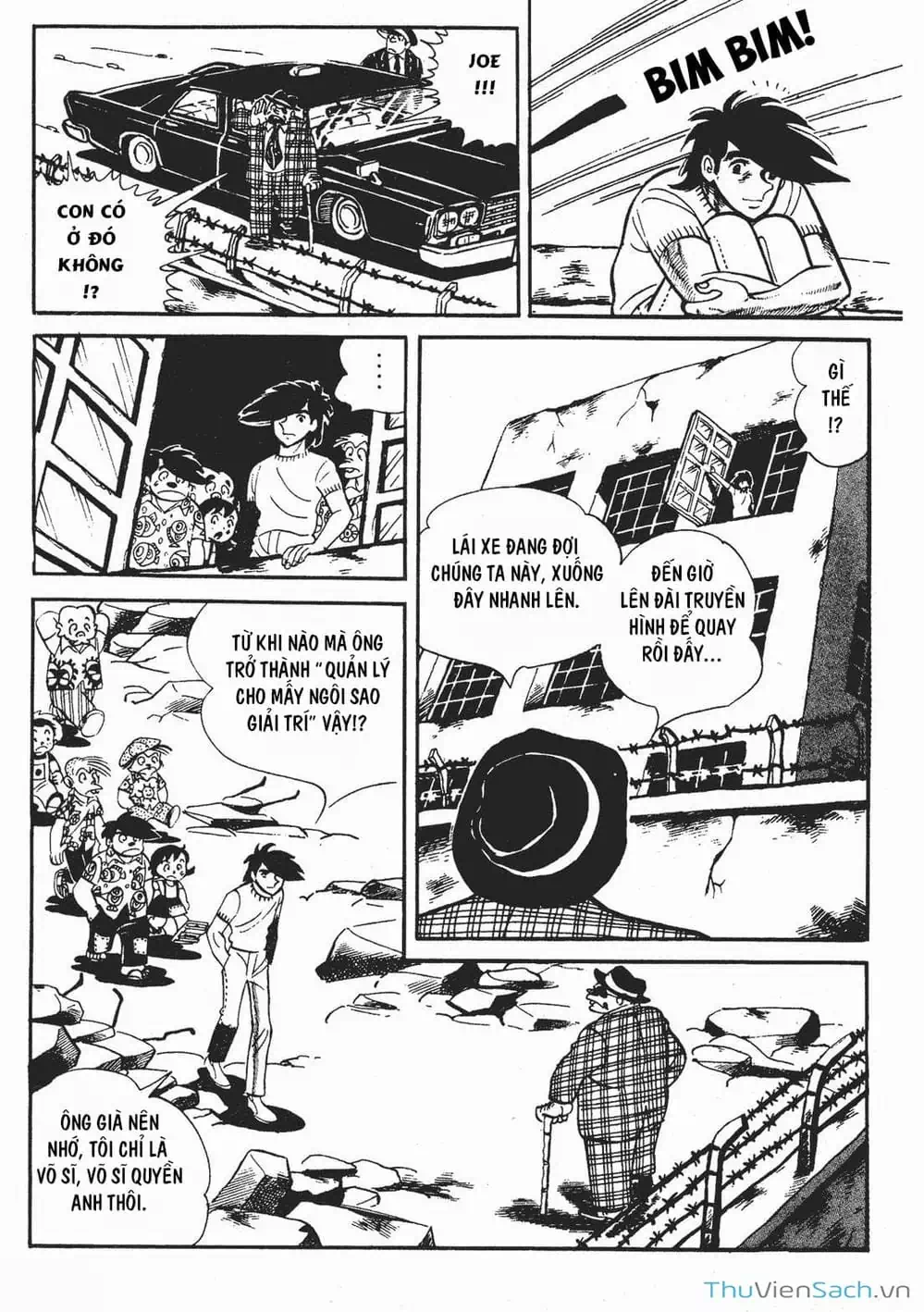 Truyện Tranh Thiết Quyền Lãng Tử - Ashita No Joe trang 5