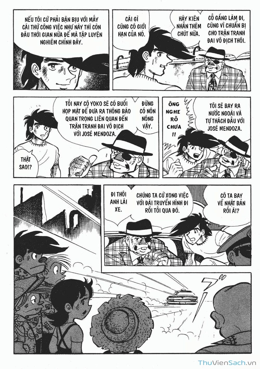 Truyện Tranh Thiết Quyền Lãng Tử - Ashita No Joe trang 5