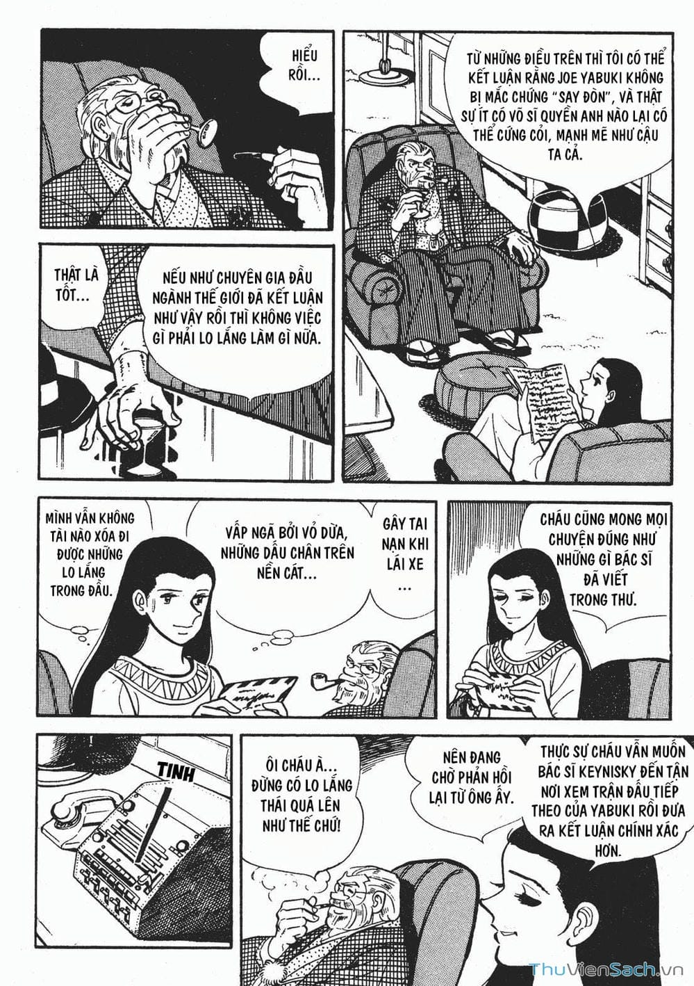 Truyện Tranh Thiết Quyền Lãng Tử - Ashita No Joe trang 5