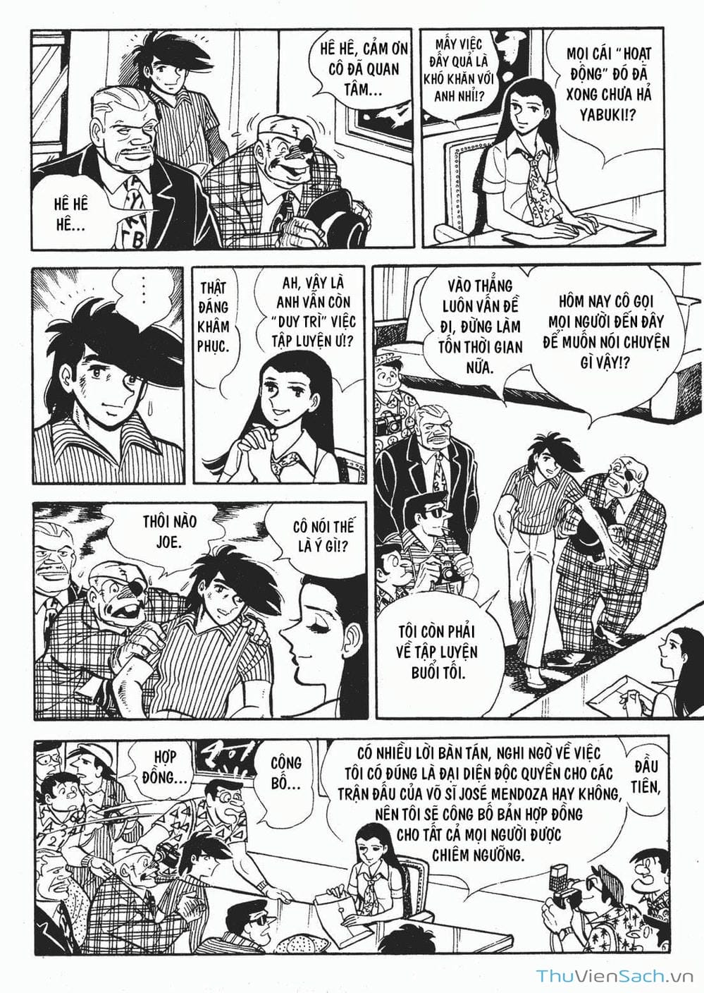 Truyện Tranh Thiết Quyền Lãng Tử - Ashita No Joe trang 5