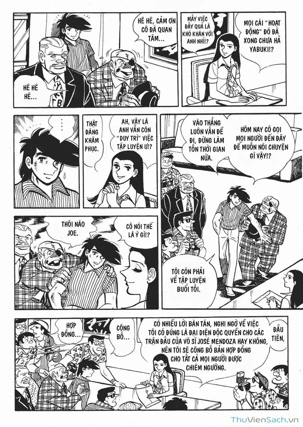 Truyện Tranh Thiết Quyền Lãng Tử - Ashita No Joe trang 5