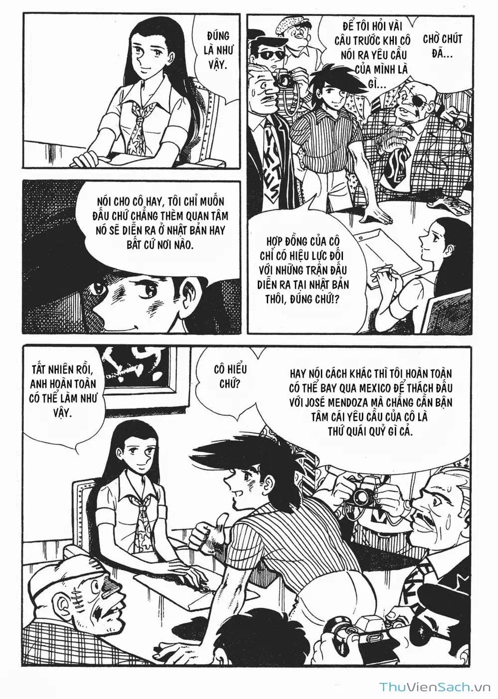 Truyện Tranh Thiết Quyền Lãng Tử - Ashita No Joe trang 5