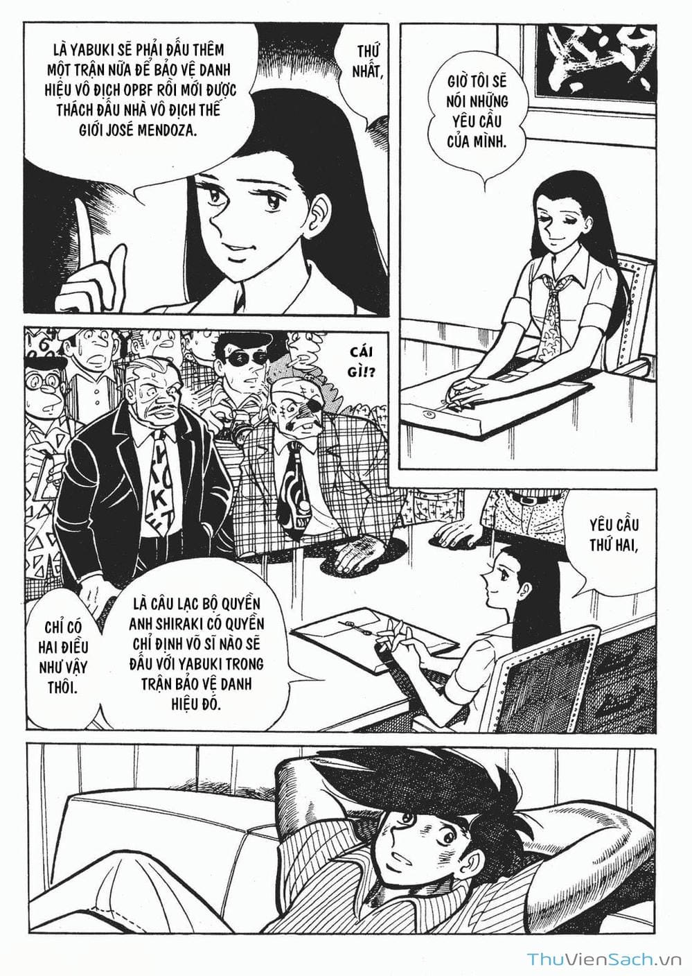 Truyện Tranh Thiết Quyền Lãng Tử - Ashita No Joe trang 5