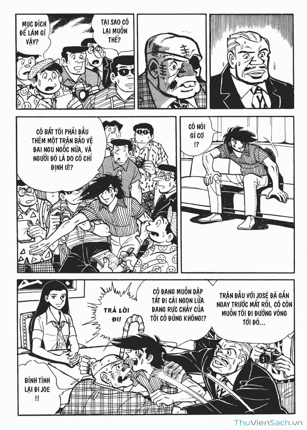 Truyện Tranh Thiết Quyền Lãng Tử - Ashita No Joe trang 5