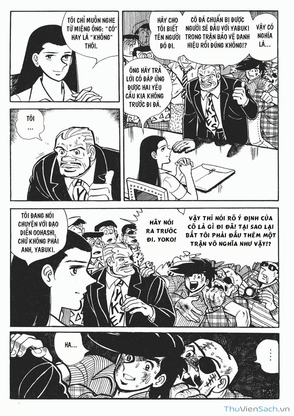 Truyện Tranh Thiết Quyền Lãng Tử - Ashita No Joe trang 5