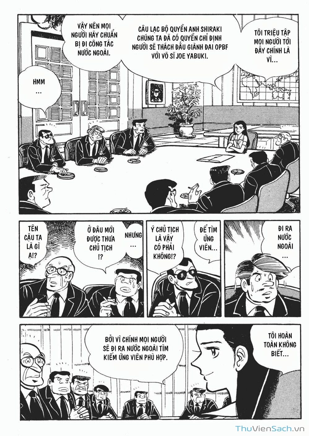 Truyện Tranh Thiết Quyền Lãng Tử - Ashita No Joe trang 5