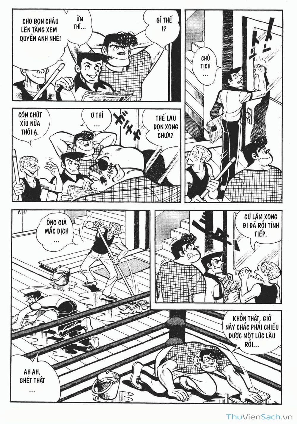 Truyện Tranh Thiết Quyền Lãng Tử - Ashita No Joe trang 5