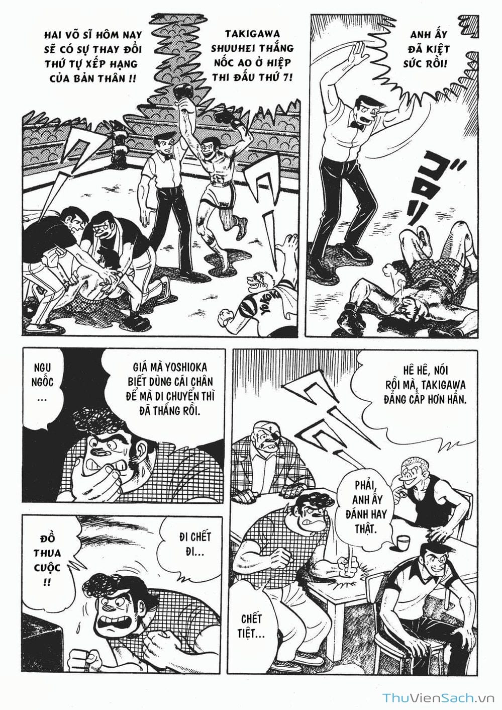 Truyện Tranh Thiết Quyền Lãng Tử - Ashita No Joe trang 3841