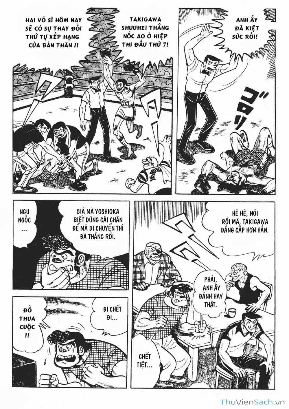 Truyện Tranh Thiết Quyền Lãng Tử - Ashita No Joe trang 5