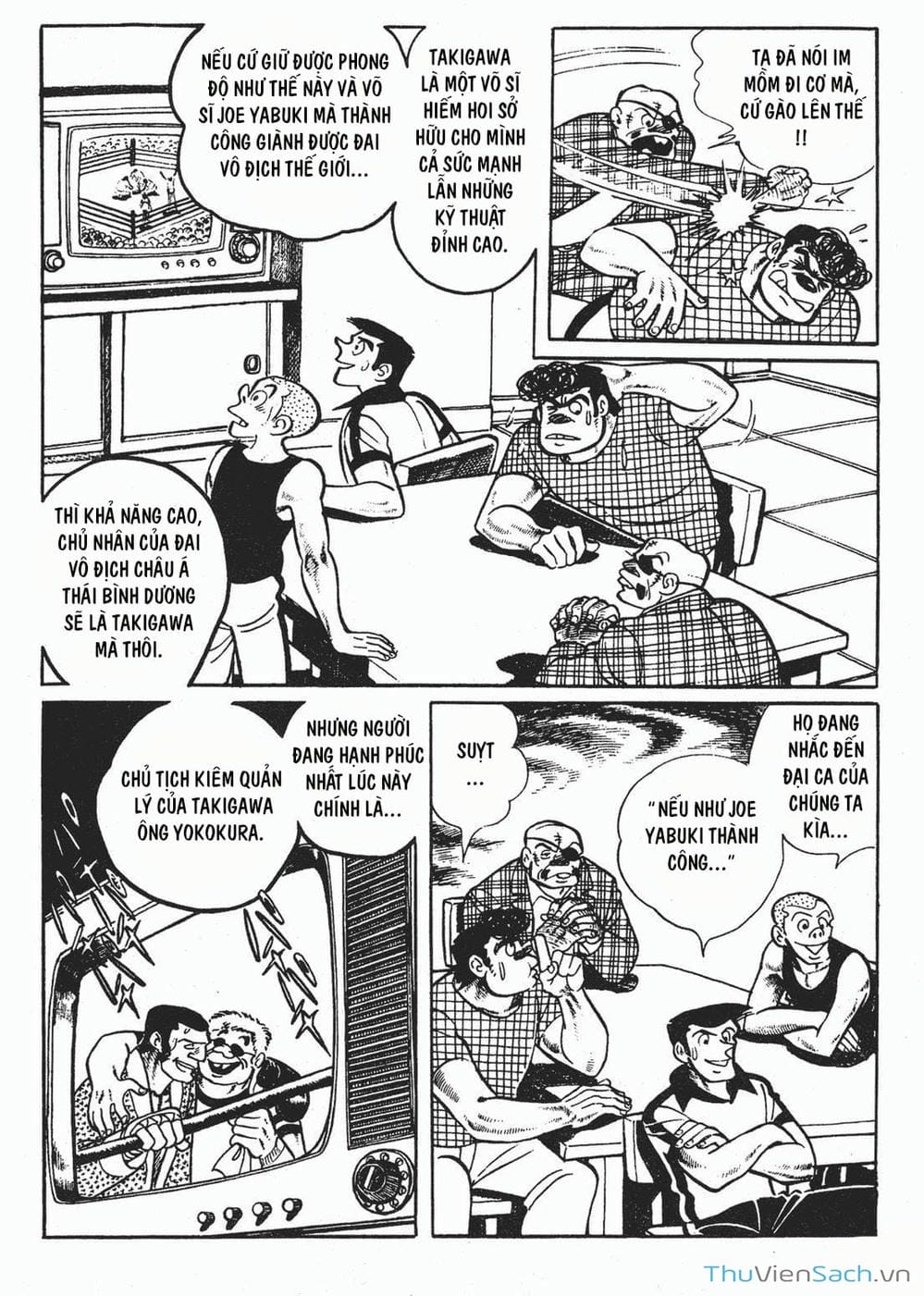 Truyện Tranh Thiết Quyền Lãng Tử - Ashita No Joe trang 3842