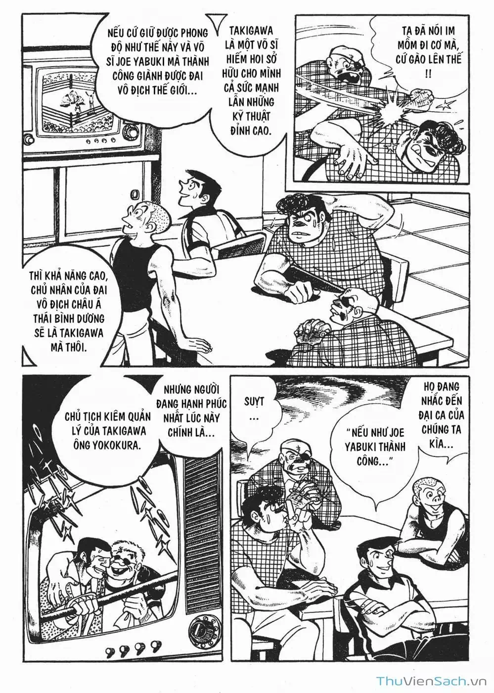 Truyện Tranh Thiết Quyền Lãng Tử - Ashita No Joe trang 5