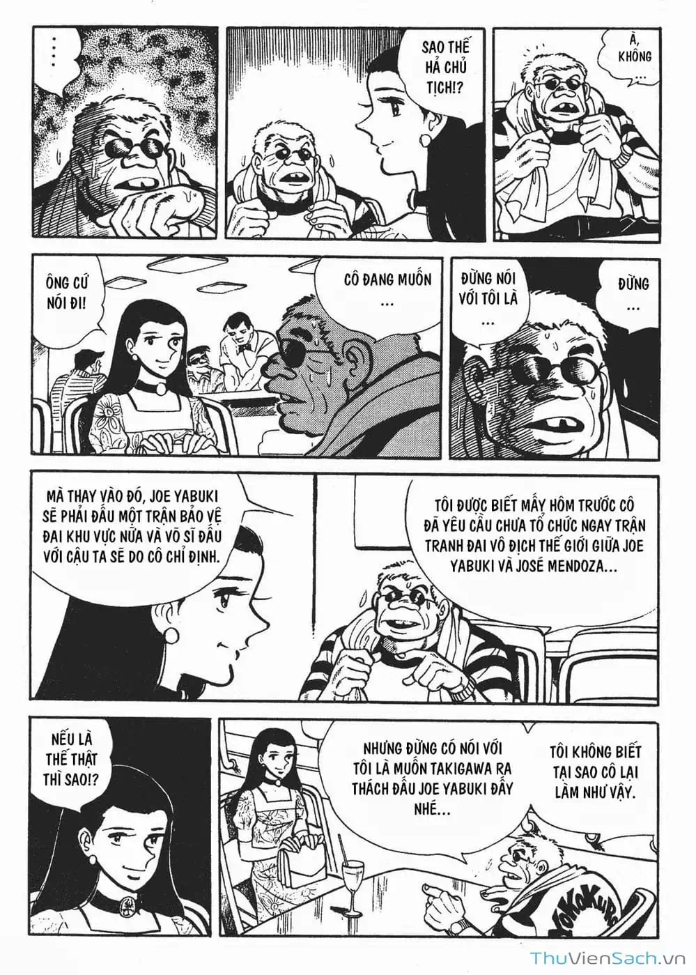 Truyện Tranh Thiết Quyền Lãng Tử - Ashita No Joe trang 5