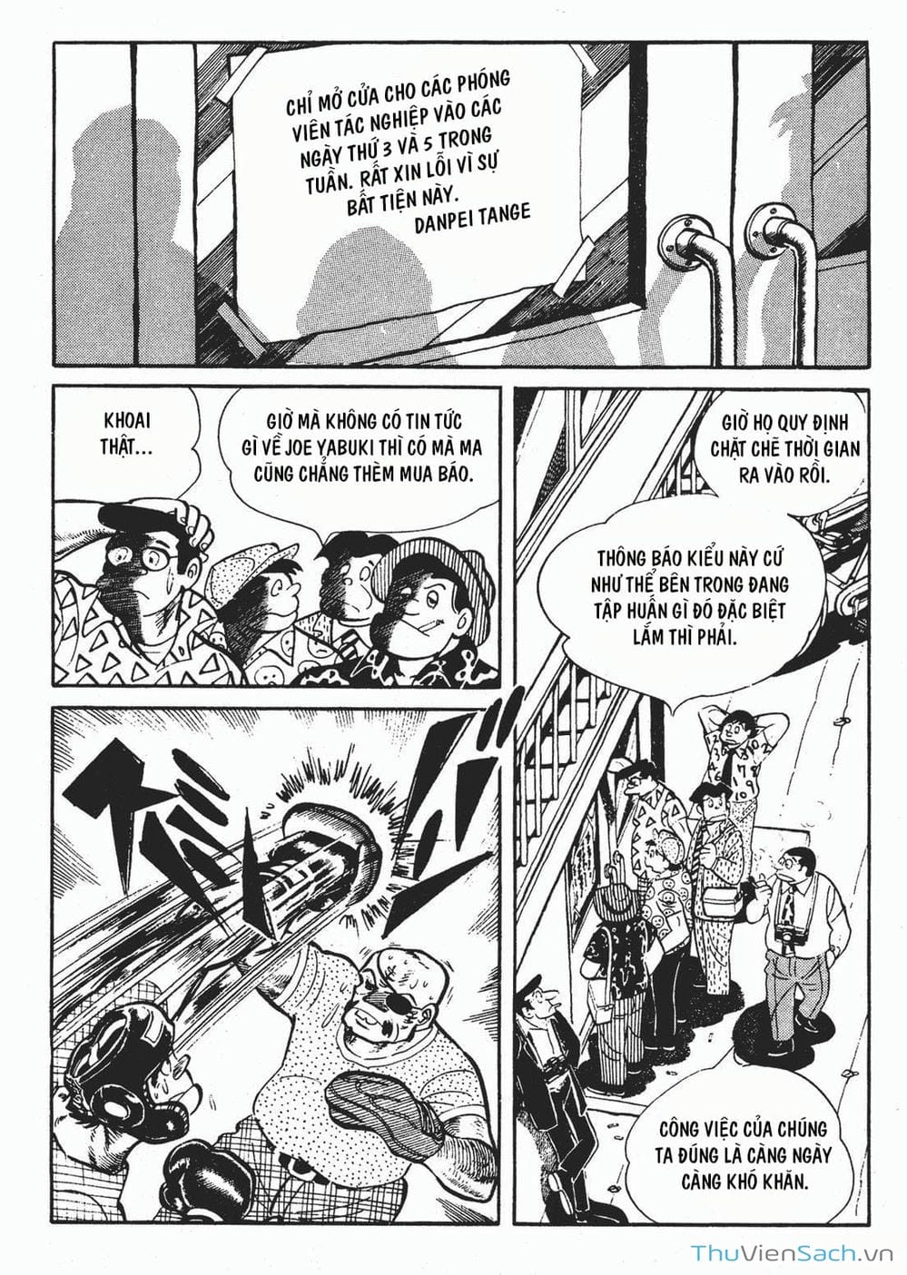 Truyện Tranh Thiết Quyền Lãng Tử - Ashita No Joe trang 5