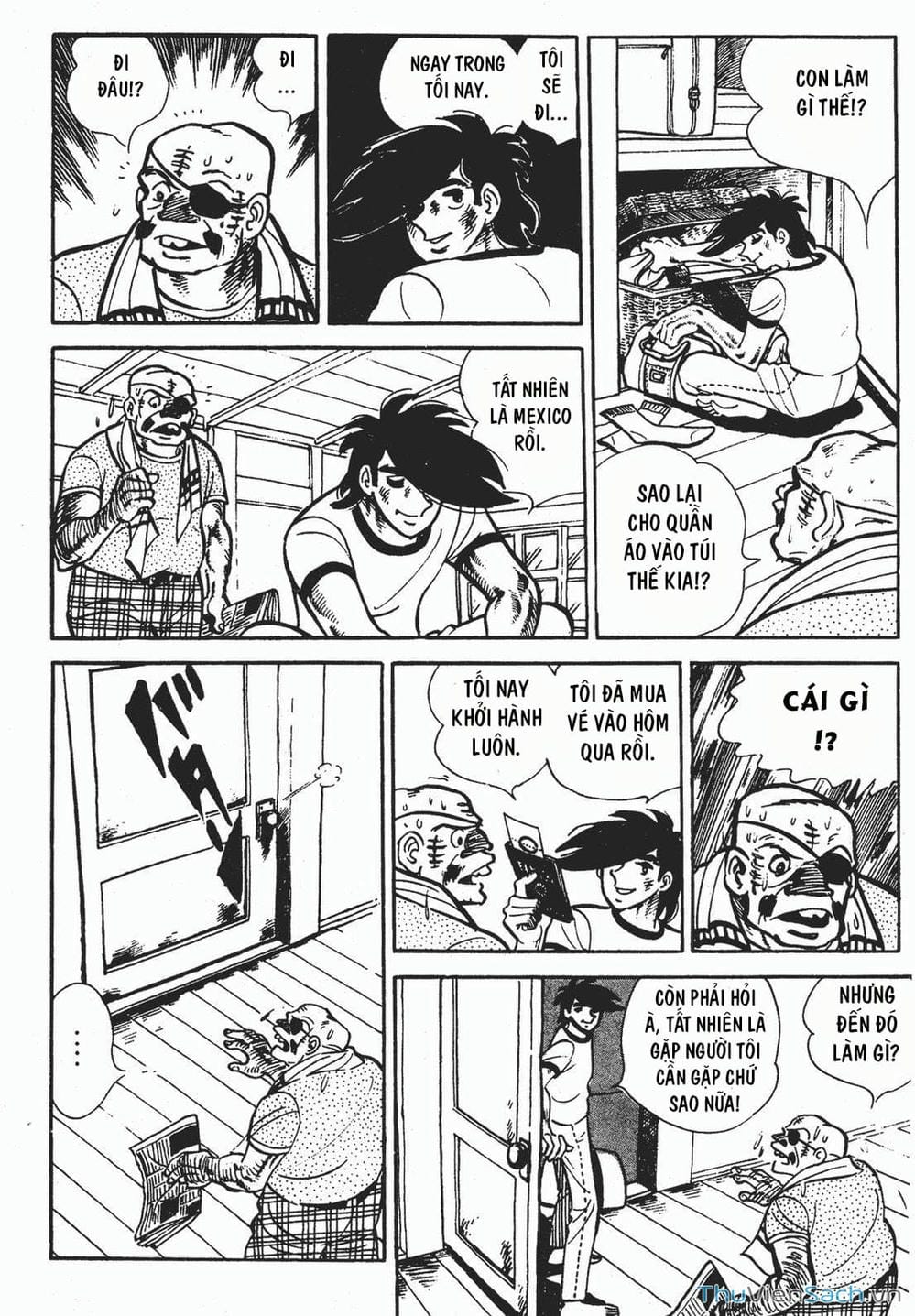 Truyện Tranh Thiết Quyền Lãng Tử - Ashita No Joe trang 3858