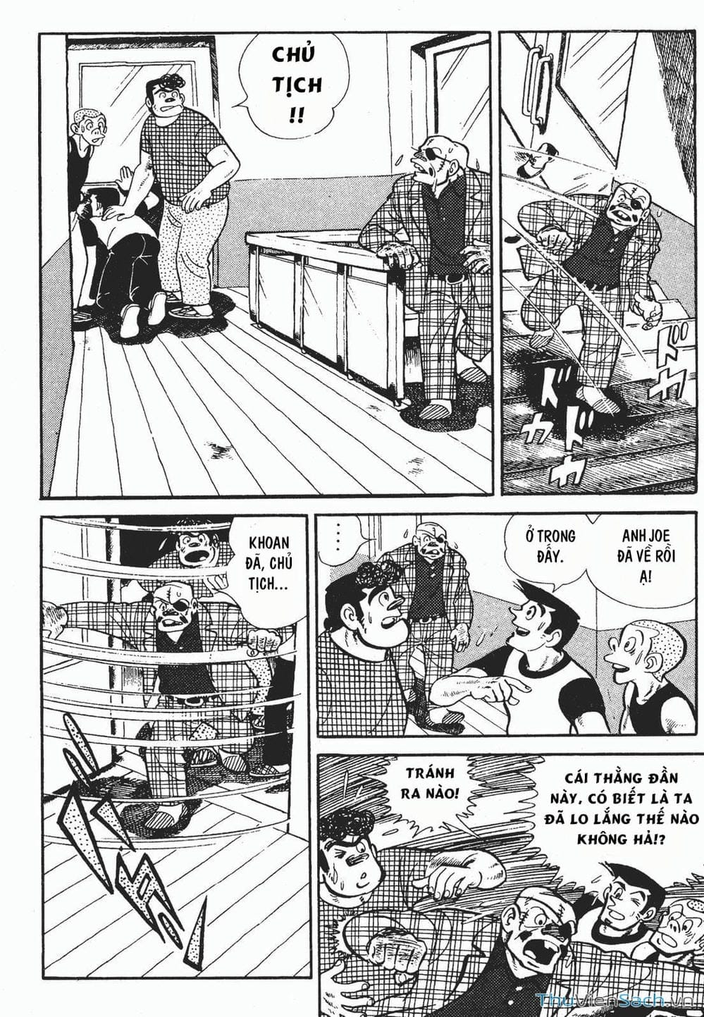 Truyện Tranh Thiết Quyền Lãng Tử - Ashita No Joe trang 3896