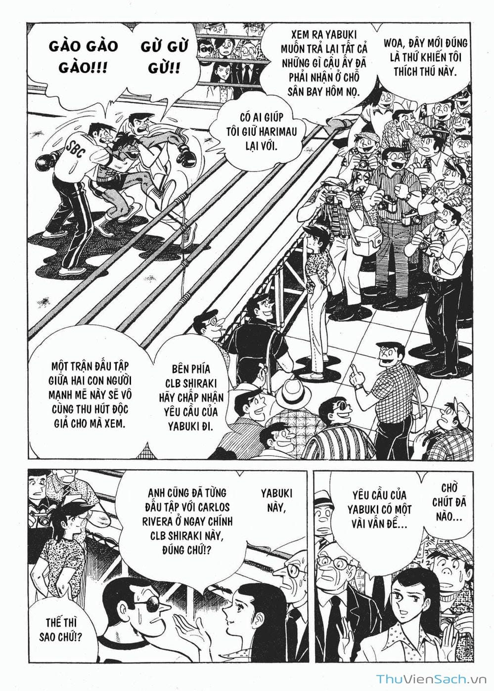 Truyện Tranh Thiết Quyền Lãng Tử - Ashita No Joe trang 5