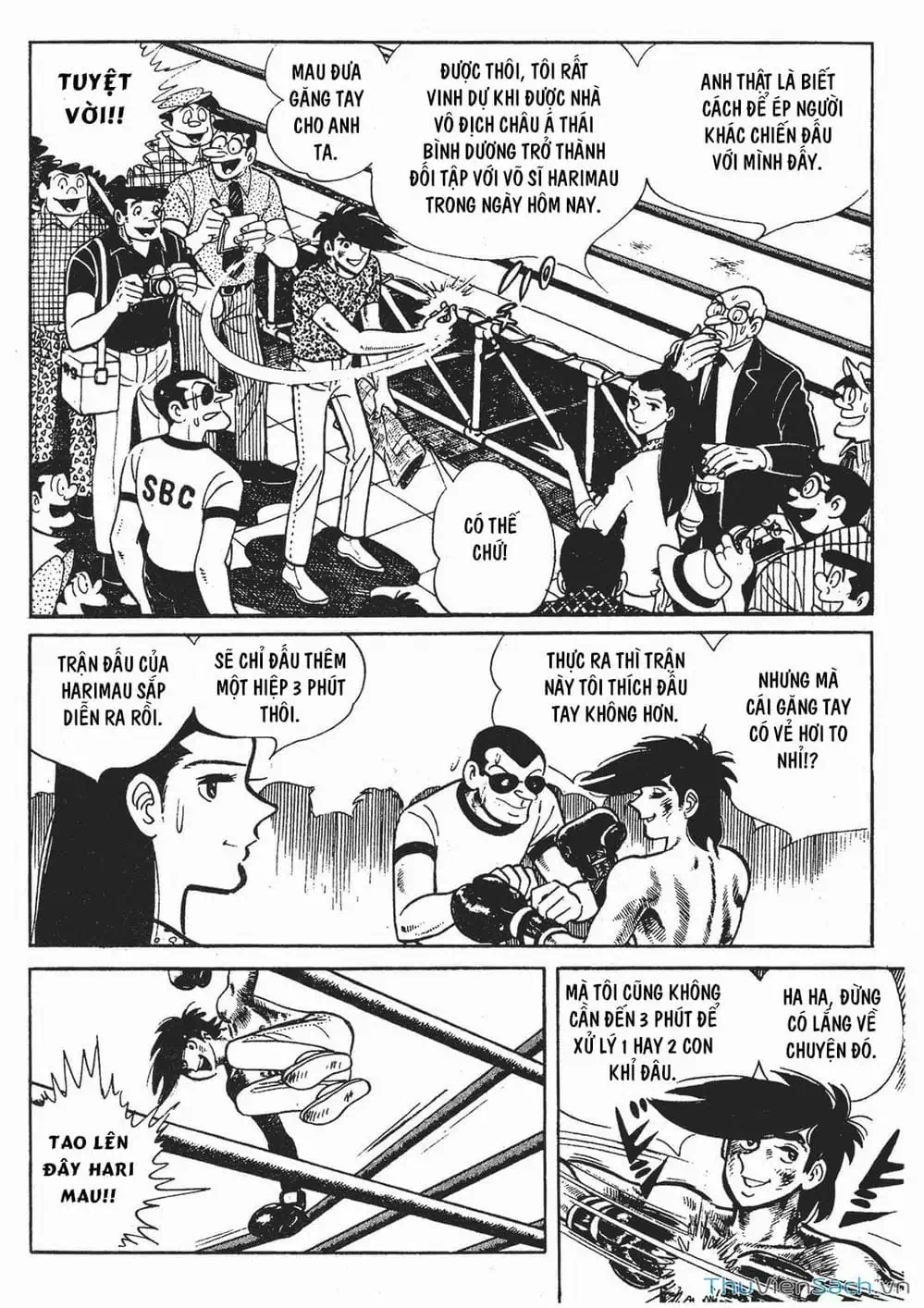 Truyện Tranh Thiết Quyền Lãng Tử - Ashita No Joe trang 5