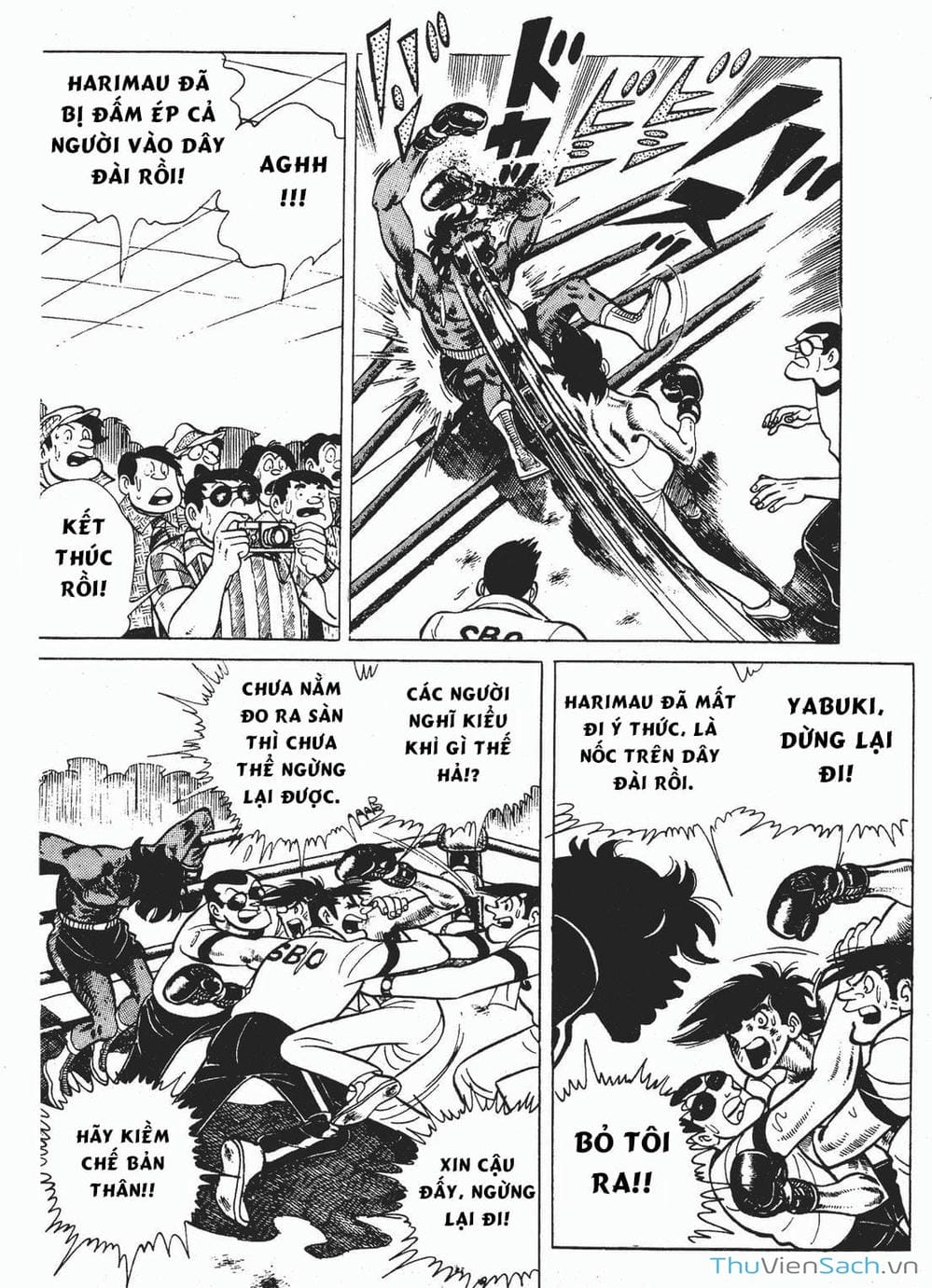 Truyện Tranh Thiết Quyền Lãng Tử - Ashita No Joe trang 3938